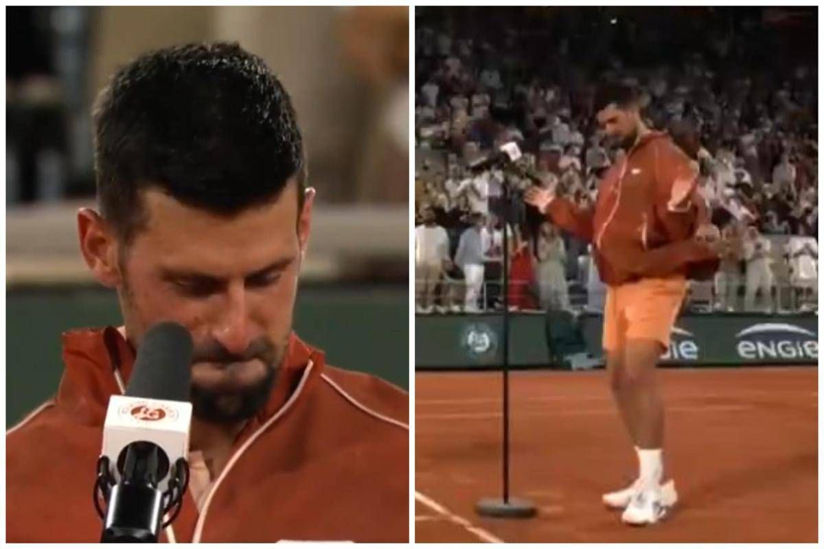 Roland Garros, Djokovic vince e... balla
