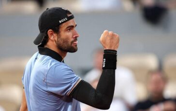 Roland Garros oggi Berrettini Comesana Diretta 364x230