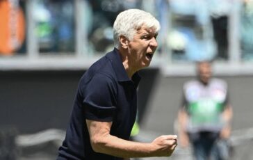 Roma Lazio Rovella a contatto con Celik Gasperini chiede rigore 364x230