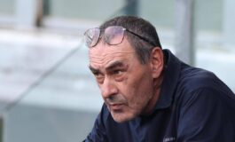 Roma Lazio Sarri sara in panchina per il derby 265x160