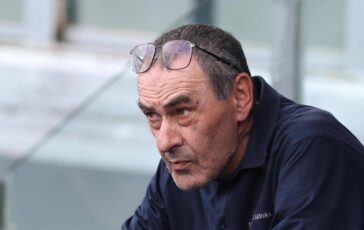 Roma Lazio Sarri sara in panchina per il derby 364x230