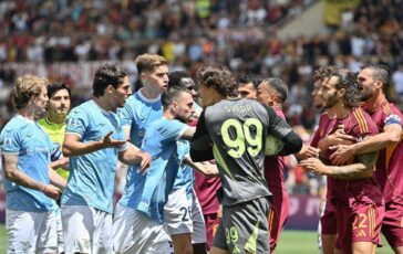 Roma Lazio espulsi Rovella e Wesley per rissa cose successo allOlimpico 364x230
