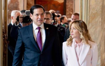 rubio a palazzo chigi da meloni non abbiamo discusso del ritiro delle truppe io sostengo la nato 2