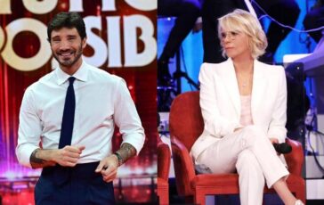 Sanremo Maria De Filippi verso il festival 2027 per una sera al fianco di De Martino 364x230
