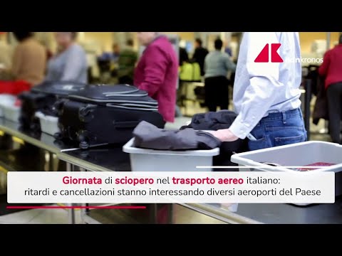 Sciopero trasporto aereo oggi, cosa c'è da sapere