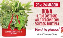Settimana nazionale della sclerosi multipla tornano le erbe aromatiche Aism in 500 piazze 265x160
