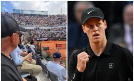 Sinner agli Internazionali ce Baggio e non solo tutti i vip in tribuna per Jannik 265x160
