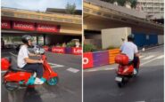 sinner relax a montecarlo paparazzato in vespa 2