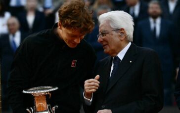 Sinner vince davanti al signor Mattarella e. si imbarazza Sono sempre nervoso con lui 364x230