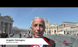 Sla paziente Calcagno ‘marcia Aisla verso San Pietro ci da la forza per combattere 265x160