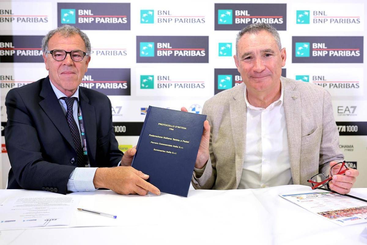Tennis, sottoscritto Protocollo d’intesa tra Fitp e Ferrero
