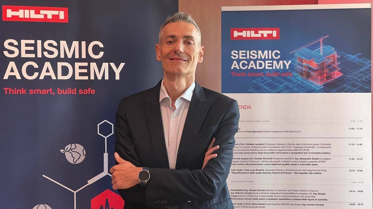 Terremoto, Savino (ad Hilti): "Serve confronto con tutti gli attori della filiera costruzioni"