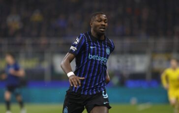 Thuram infortunio in allenamento finale di Coppa Italia a rischio 364x230