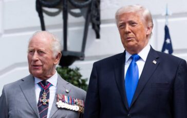 Trump e Re Carlo come cambiato il rapporto nel corso degli anni 364x230