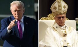 Trump nuovo attacco a Papa Leone Sta mettendo in pericolo molti cattolici 265x160