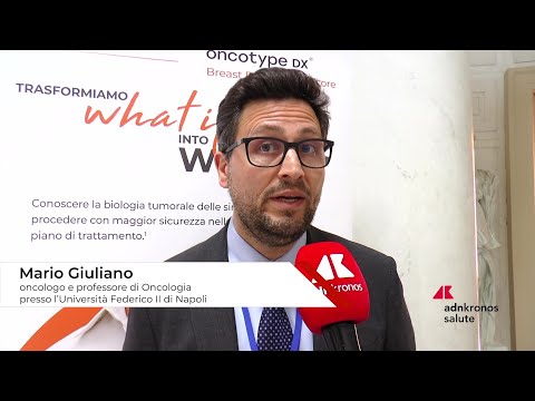 Tumori: oncologo Giuliano, ‘con test genomici benefici in trattamento cancro al seno’