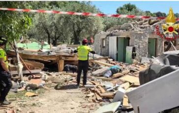 Viterbo esplode villetta a Bolsena morto un 67enne 364x230