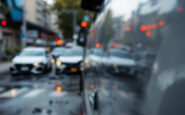 auto sulla folla