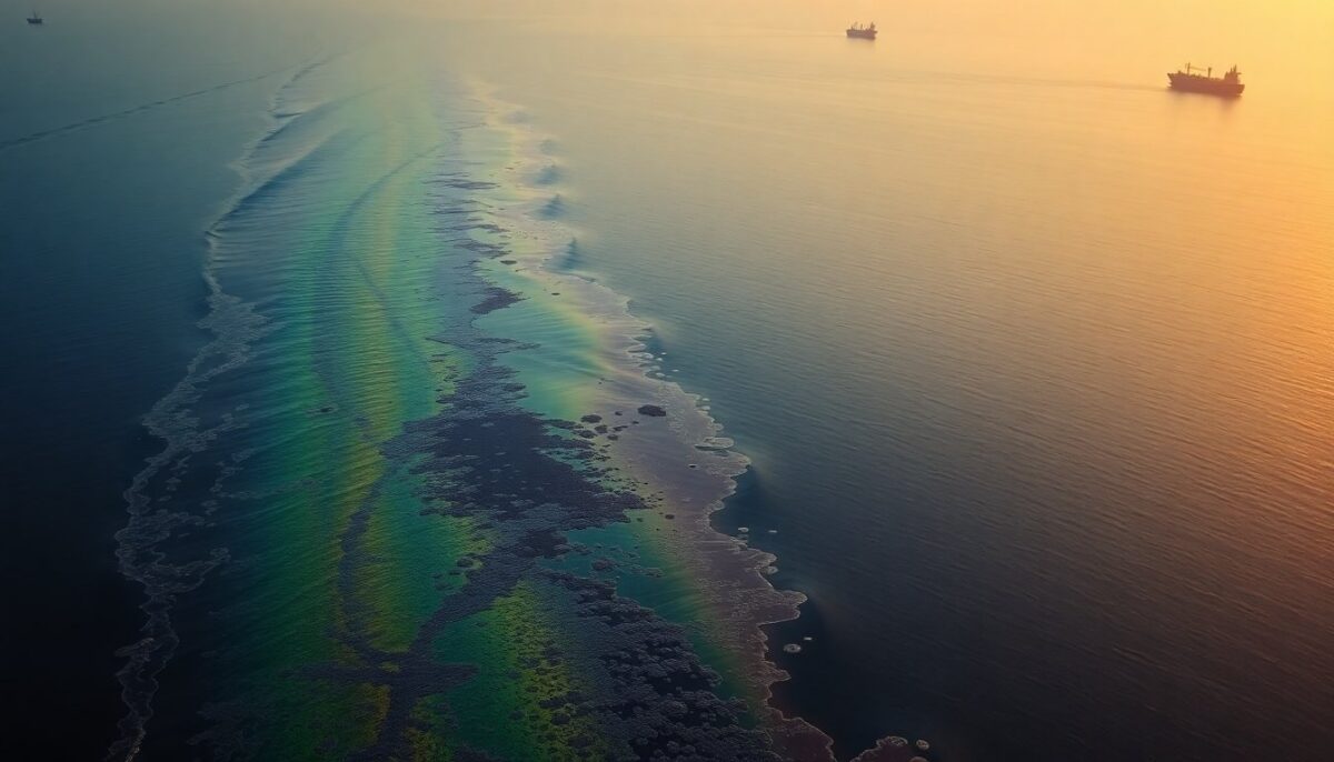 Chiazza petrolifera al largo di Kharg Island: immagini satellitari e incertezze sulle cause