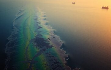 Chiazza petrolifera al largo di Kharg Island: immagini satellitari e incertezze sulle cause
