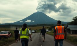 Eruzione del Mayon: cenere fitta sul Bicol e allerta nelle comunità vicine