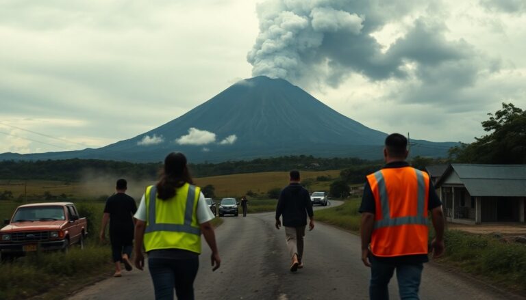 Eruzione del Mayon: cenere fitta sul Bicol e allerta nelle comunità vicine