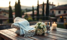 Il matrimonio segreto di Rudy Zerbi e Grace Raccah vicino a Roma