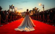 Laila Hasanovic sfoggia un abito nuziale al red carpet di Amarga Navidad