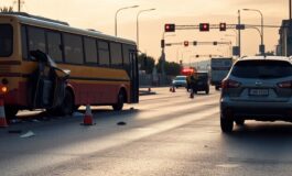 Scontro a Mazara del Vallo tra scuolabus e Nissan Qashqai: il bilancio e i soccorsi