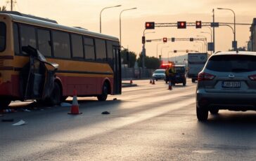 Scontro a Mazara del Vallo tra scuolabus e Nissan Qashqai: il bilancio e i soccorsi