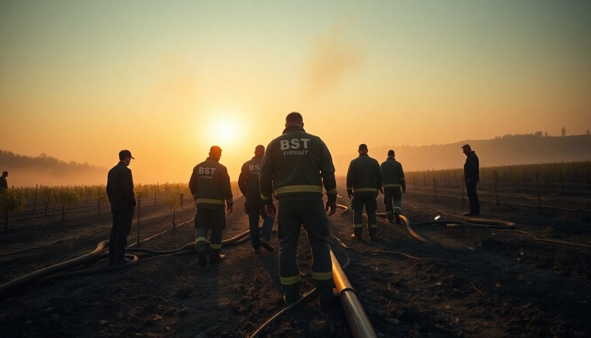 Scoperta una piantagione di cannabis dopo un incendio nelle campagne toscane