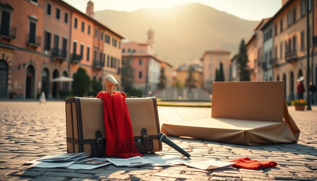 Sindaco di Campana si presenta al comizio come Pinocchio e fa discutere