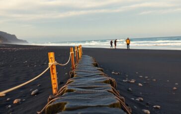 Spiaggia nera di Vulcano a rischio per l'erosione: la petizione dei cittadini