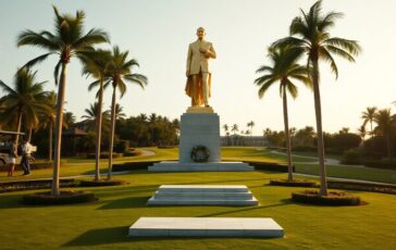 Statua monumentale di Donald Trump a Doral: dettagli e polemiche