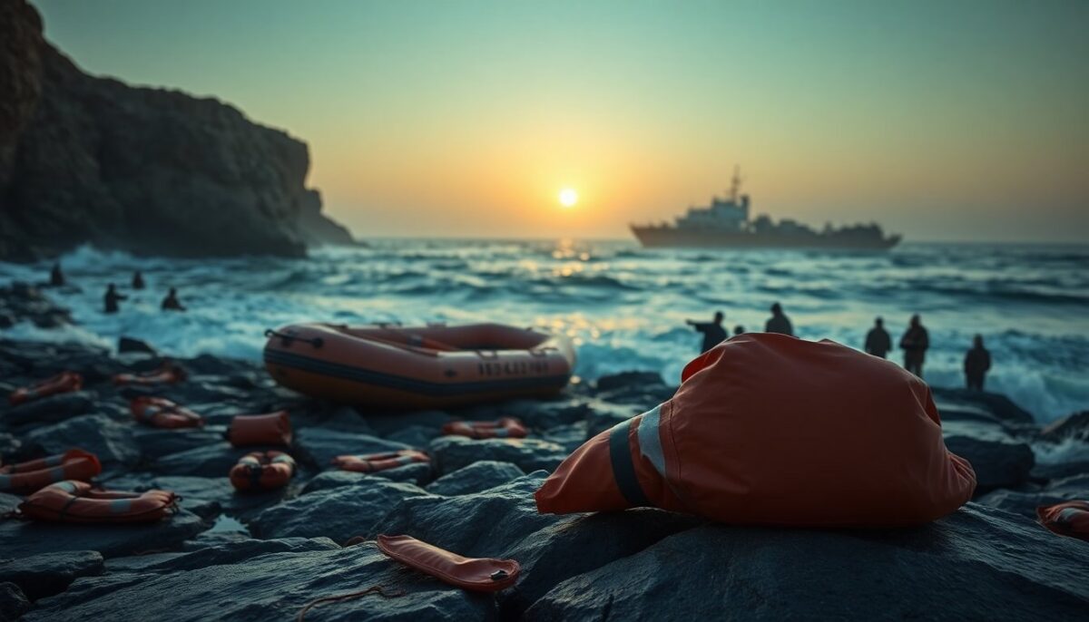 Tragedia in mare vicino a Tobruk, 33 migranti a bordo
