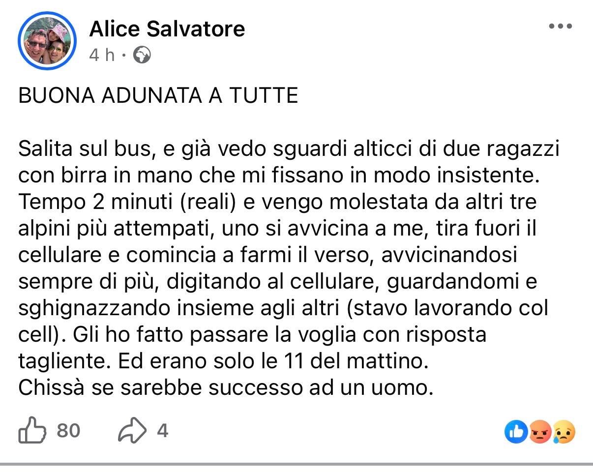 molestie alpini genova