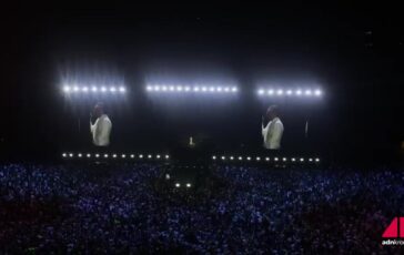 Achille Lauro a San Siro a sorpresa arriva. Laura Pausini Il video poster 364x230