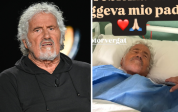Adriano Pappalardo in ospedale il figlio Laerte Un problema che lo affliggeva 364x230