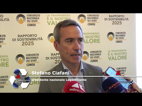 Ambiente: Ciafani (Legambiente), ‘picchi straordinari di raccolta e rigenerazione olio minerale’