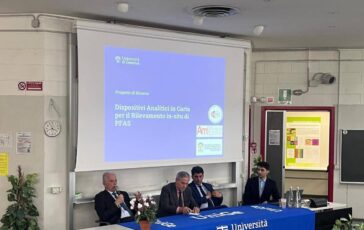 Ambiente Universita Genova AmSpec Italia Conou presentano progetto per rilevamento rapido Pfas 364x230