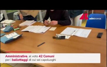 Amministrative oggi al voto per il ballottaggi fino alle 15 364x230