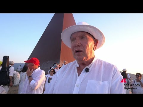 Antonio Presti al Rito della Luce a Fiumara d’Arte: “I giovani devono tornare ad avere la visione