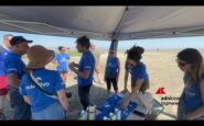 arca fondi e marevivo portano arca blue leaders sulla spiaggia della boschettona 2