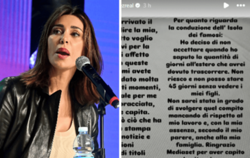 Belen e lIsola dei Famosi Ho rifiutato la conduzione non posso stare lontano dai miei figli 364x230