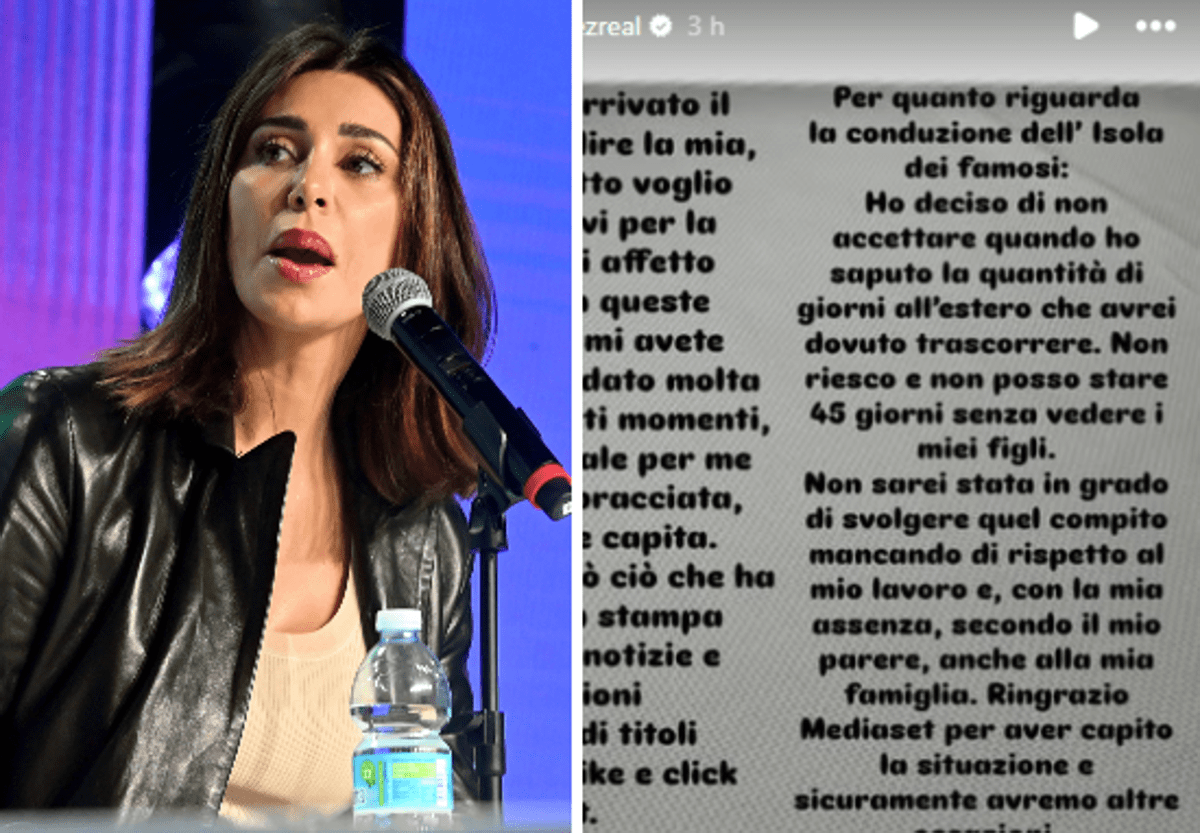 Belen e l'Isola dei Famosi: "Ho rifiutato la conduzione, non posso stare lontano dai miei figli"