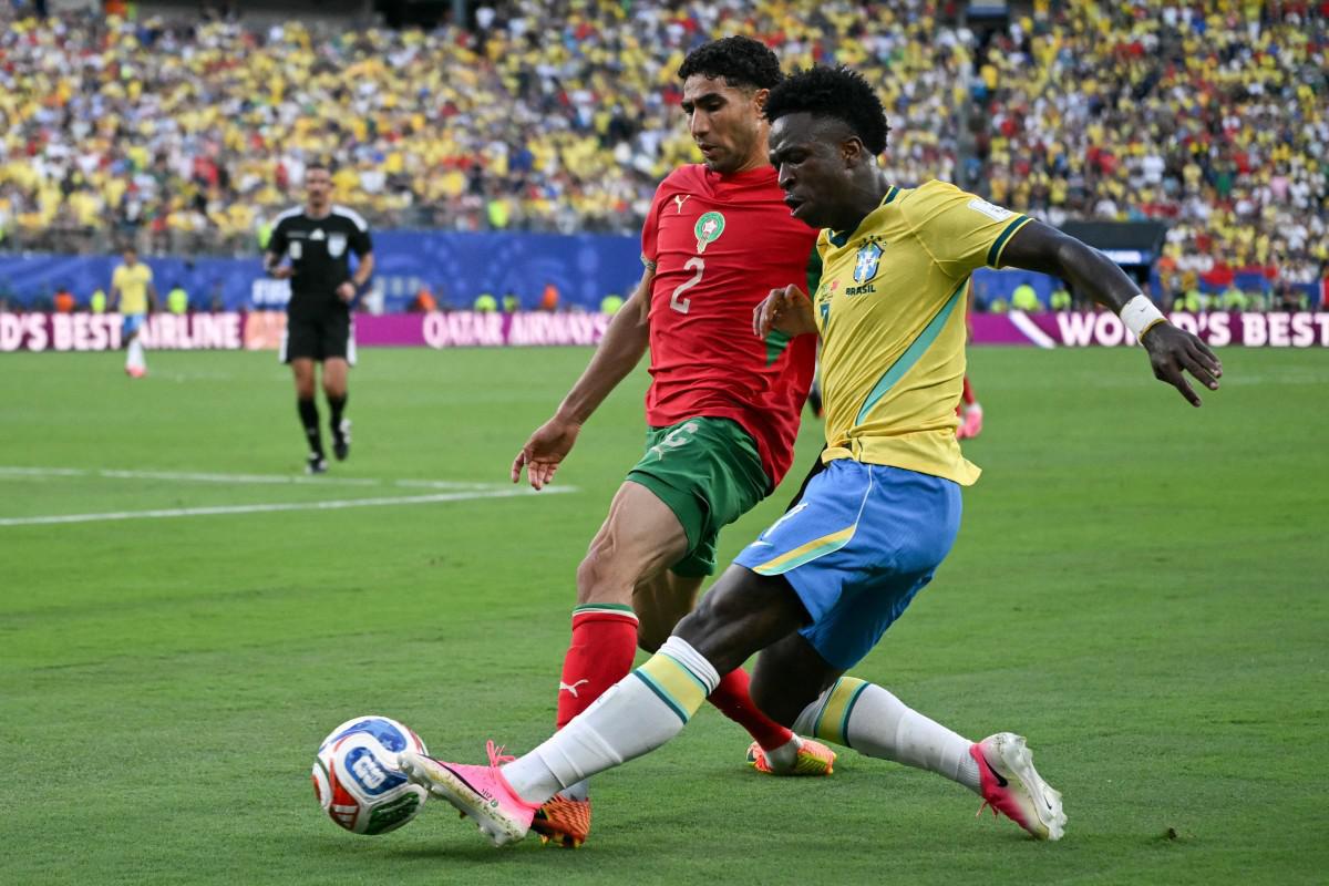 Brasile-Marocco, fallo Hakimi era da espulsione? Protesta Ancelotti