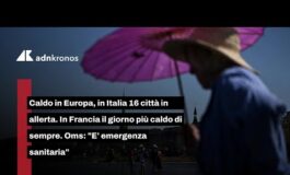 Caldo in Europa in Italia 16 citta in allerta. In Francia il giorno piu caldo di sempre 265x160