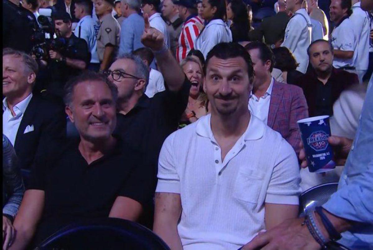 Compleanno Trump, anche Ibrahimovic e Cardinale ospiti dell'evento Ufc. I tifosi del Milan 'attaccano'