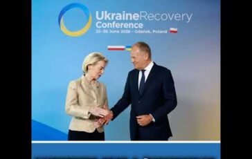 Conferenza sulla ricostruzione in Ucraina Zelensky grande assente 364x230