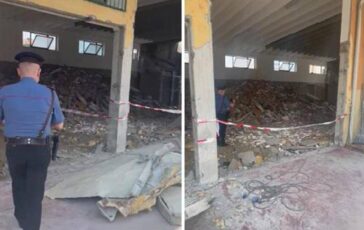 crolla parete di un capannone operaio 71enne muore travolto nel bresciano 2